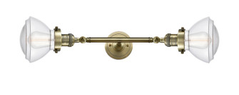 Franklin Restoration LED Bath Vanity in Antique Brass (405|208L-AB-G322-LED)