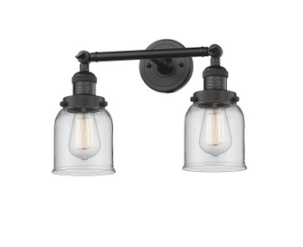 Franklin Restoration LED Bath Vanity in Matte Black (405|208-BK-G52-LED)