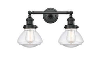 Franklin Restoration LED Bath Vanity in Matte Black (405|208-BK-G322-LED)