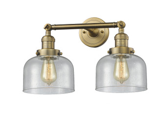 Franklin Restoration LED Bath Vanity in Brushed Brass (405|208-BB-G74-LED)