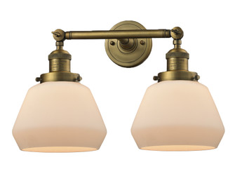 Franklin Restoration Two Light Bath Vanity in Brushed Brass (405|208-BB-G171)
