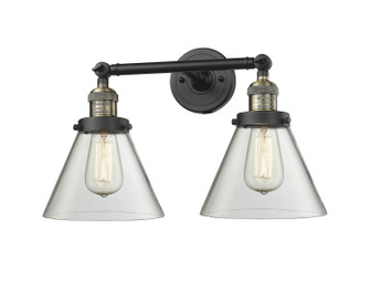 Franklin Restoration LED Bath Vanity in Black Antique Brass (405|208-BAB-G42-LED)