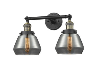Franklin Restoration LED Bath Vanity in Black Antique Brass (405|208-BAB-G173-LED)