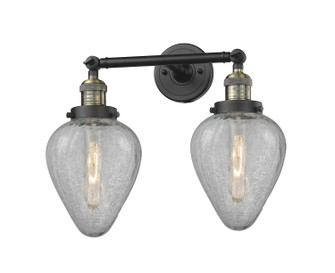 Franklin Restoration LED Bath Vanity in Black Antique Brass (405|208-BAB-G165-LED)