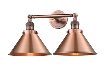 Franklin Restoration Two Light Bath Vanity in Antique Copper (405|208-AC-M10-AC)