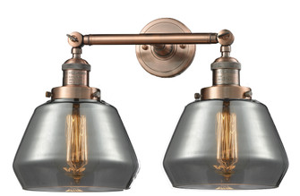 Franklin Restoration Two Light Bath Vanity in Antique Copper (405|208-AC-G173)