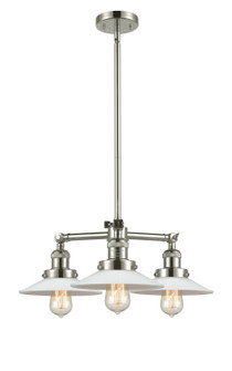 Franklin Restoration LED Chandelier in Polished Nickel (405|207-PN-G1-LED)