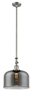 Franklin Restoration One Light Mini Pendant in Brushed Satin Nickel (405|206-SN-G73-L)