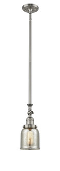 Franklin Restoration One Light Mini Pendant in Brushed Satin Nickel (405|206-SN-G58)