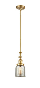 Franklin Restoration LED Mini Pendant in Satin Gold (405|206-SG-G58-LED)