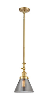 Franklin Restoration One Light Mini Pendant in Satin Gold (405|206-SG-G43)