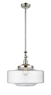 Franklin Restoration One Light Mini Pendant in Polished Nickel (405|206-PN-G692-16)