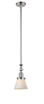 Franklin Restoration One Light Mini Pendant in Polished Nickel (405|206-PN-G61)