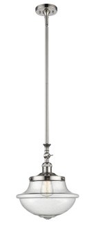 Franklin Restoration One Light Mini Pendant in Polished Nickel (405|206-PN-G544)