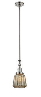 Franklin Restoration LED Mini Pendant in Polished Nickel (405|206-PN-G146-LED)