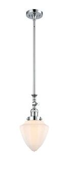 Franklin Restoration LED Mini Pendant in Polished Chrome (405|206-PC-G661-7-LED)