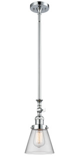 Franklin Restoration One Light Mini Pendant in Polished Chrome (405|206-PC-G62) Franklin Restoration One Light Mini Pendant in Polished Chrome (405|206-PC-G62)