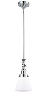 Franklin Restoration One Light Mini Pendant in Polished Chrome (405|206-PC-G61)