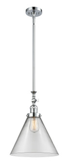 Franklin Restoration One Light Mini Pendant in Polished Chrome (405|206-PC-G42-L)