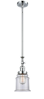 Franklin Restoration One Light Mini Pendant in Polished Chrome (405|206-PC-G182)