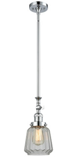 Franklin Restoration LED Mini Pendant in Polished Chrome (405|206-PC-G142-LED)