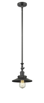 Franklin Restoration One Light Mini Pendant in Oil Rubbed Bronze (405|206-OB-M5)