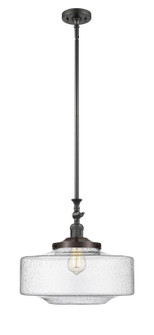 Franklin Restoration One Light Mini Pendant in Oil Rubbed Bronze (405|206-OB-G694-16)