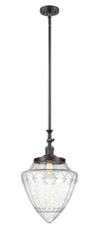 Franklin Restoration One Light Mini Pendant in Oil Rubbed Bronze (405|206-OB-G664-12)