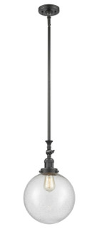 Franklin Restoration One Light Mini Pendant in Oil Rubbed Bronze (405|206-OB-G204-10)