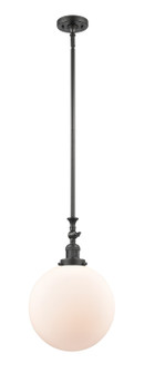 Franklin Restoration LED Mini Pendant in Oil Rubbed Bronze (405|206-OB-G201-12-LED)