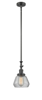 Franklin Restoration One Light Mini Pendant in Oil Rubbed Bronze (405|206-OB-G172)