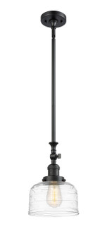 Franklin Restoration LED Mini Pendant in Matte Black (405|206-BK-G713-LED)