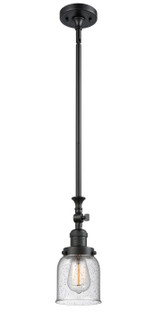 Franklin Restoration One Light Mini Pendant in Matte Black (405|206-BK-G54)