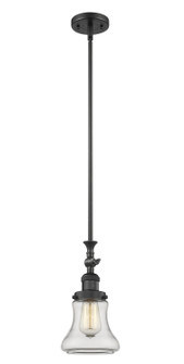 Franklin Restoration LED Mini Pendant in Matte Black (405|206-BK-G192-LED)