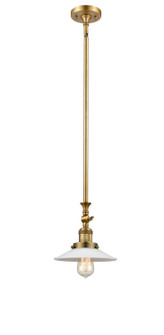 Franklin Restoration LED Pendant in Brushed Brass (405|206-BB-G1-LED)