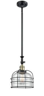 Franklin Restoration LED Mini Pendant in Black Antique Brass (405|206-BAB-G74-CE-LED)