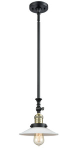 Franklin Restoration LED Mini Pendant in Black Antique Brass (405|206-BAB-G1-LED)