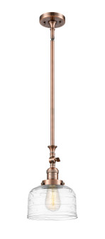 Franklin Restoration One Light Mini Pendant in Antique Copper (405|206-AC-G713)