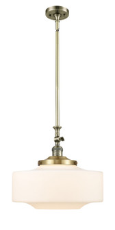 Franklin Restoration One Light Mini Pendant in Antique Brass (405|206-AB-G691-16)