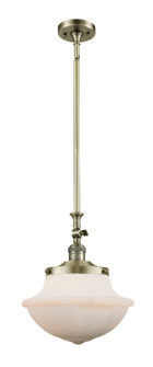 Franklin Restoration LED Mini Pendant in Antique Brass (405|206-AB-G541-LED)
