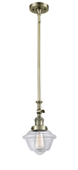 Franklin Restoration LED Mini Pendant in Antique Brass (405|206-AB-G532-LED)