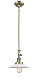 Franklin Restoration LED Mini Pendant in Antique Brass (405|206-AB-G1-LED)