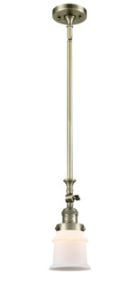 Franklin Restoration LED Mini Pendant in Antique Brass (405|206-AB-G181S-LED)