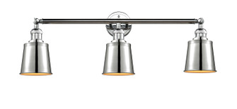 Franklin Restoration Three Light Bath Vanity in Polished Chrome (405|205-PC-M9-PC)