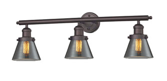 Franklin Restoration Three Light Bath Vanity in Oil Rubbed Bronze (405|205-OB-G63)