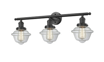 Franklin Restoration Three Light Bath Vanity in Oil Rubbed Bronze (405|205-OB-G532)