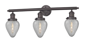 Franklin Restoration Three Light Bath Vanity in Oil Rubbed Bronze (405|205-OB-G165)