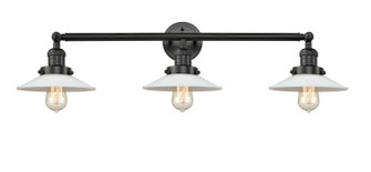 Franklin Restoration Three Light Bath Vanity in Matte Black (405|205-BK-G1)