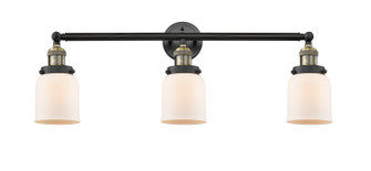 Franklin Restoration Three Light Bath Vanity in Black Antique Brass (405|205-BAB-G51)