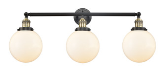 Franklin Restoration LED Bath Vanity in Black Antique Brass (405|205-BAB-G201-8-LED)